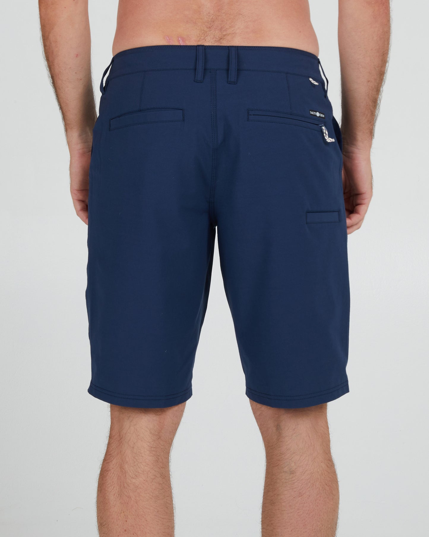 back view of Drifter 21" Navy Walkshort