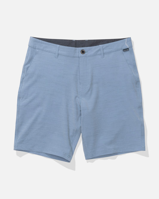 Front view of the Drifter 19 Slub Hybrid - Coast Blue.