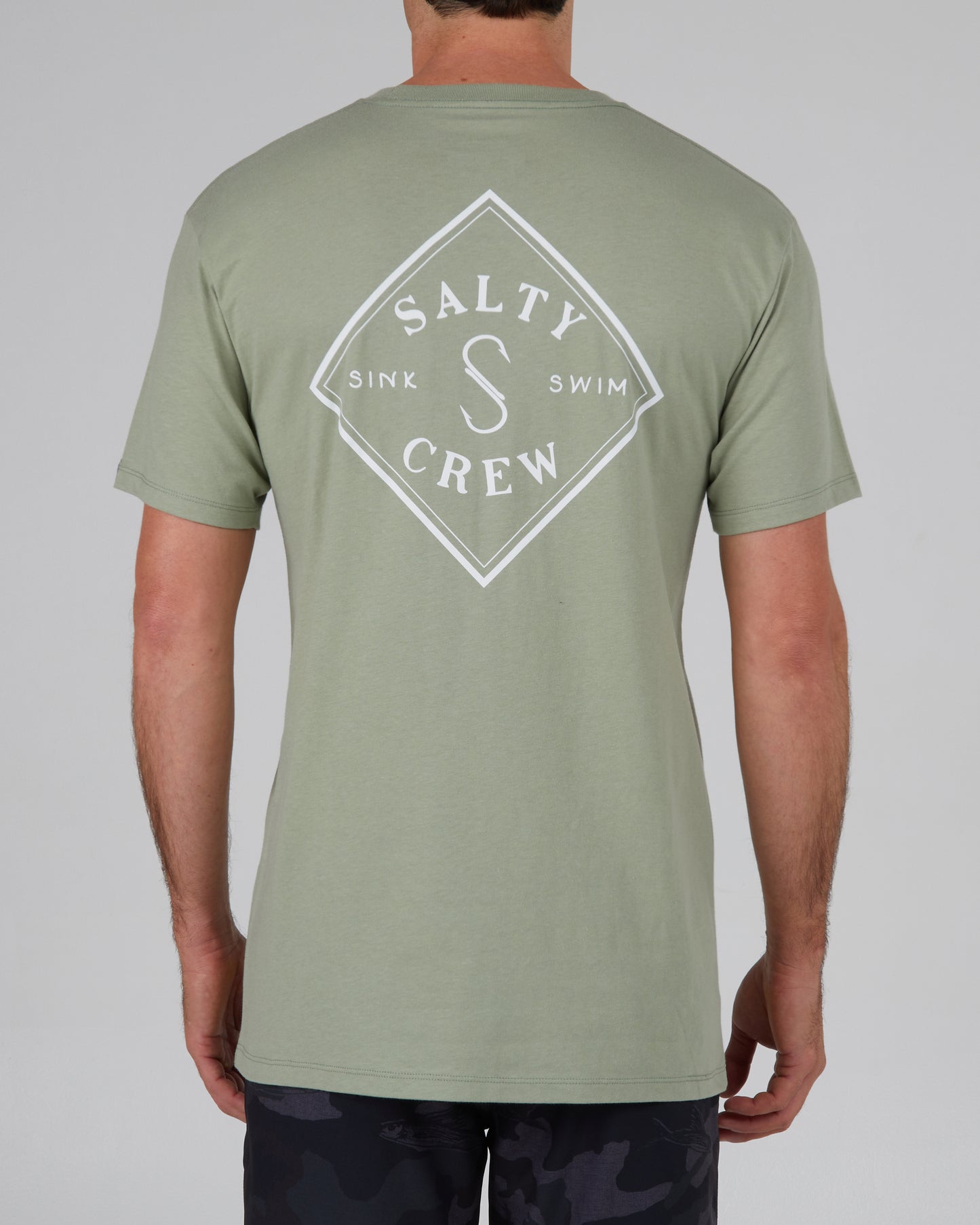 Tippet Dusty Sage S/S Premium Tee