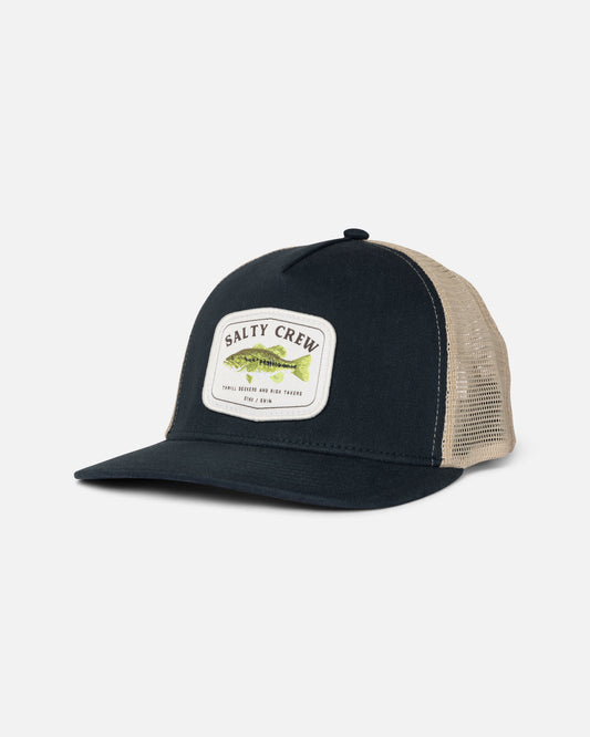 Front view of the Bigmouth Trucker - Midnight Navy.
