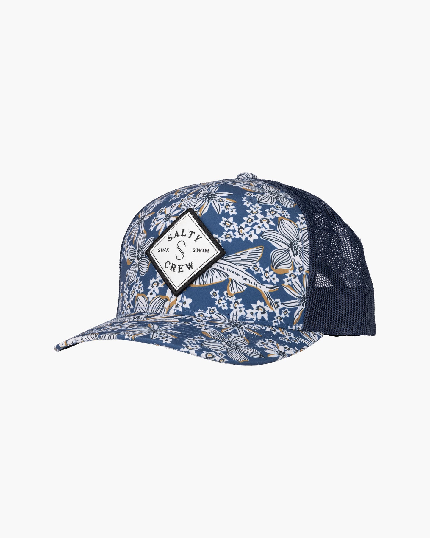 front angled Sealine Blue Steel Retro Trucker