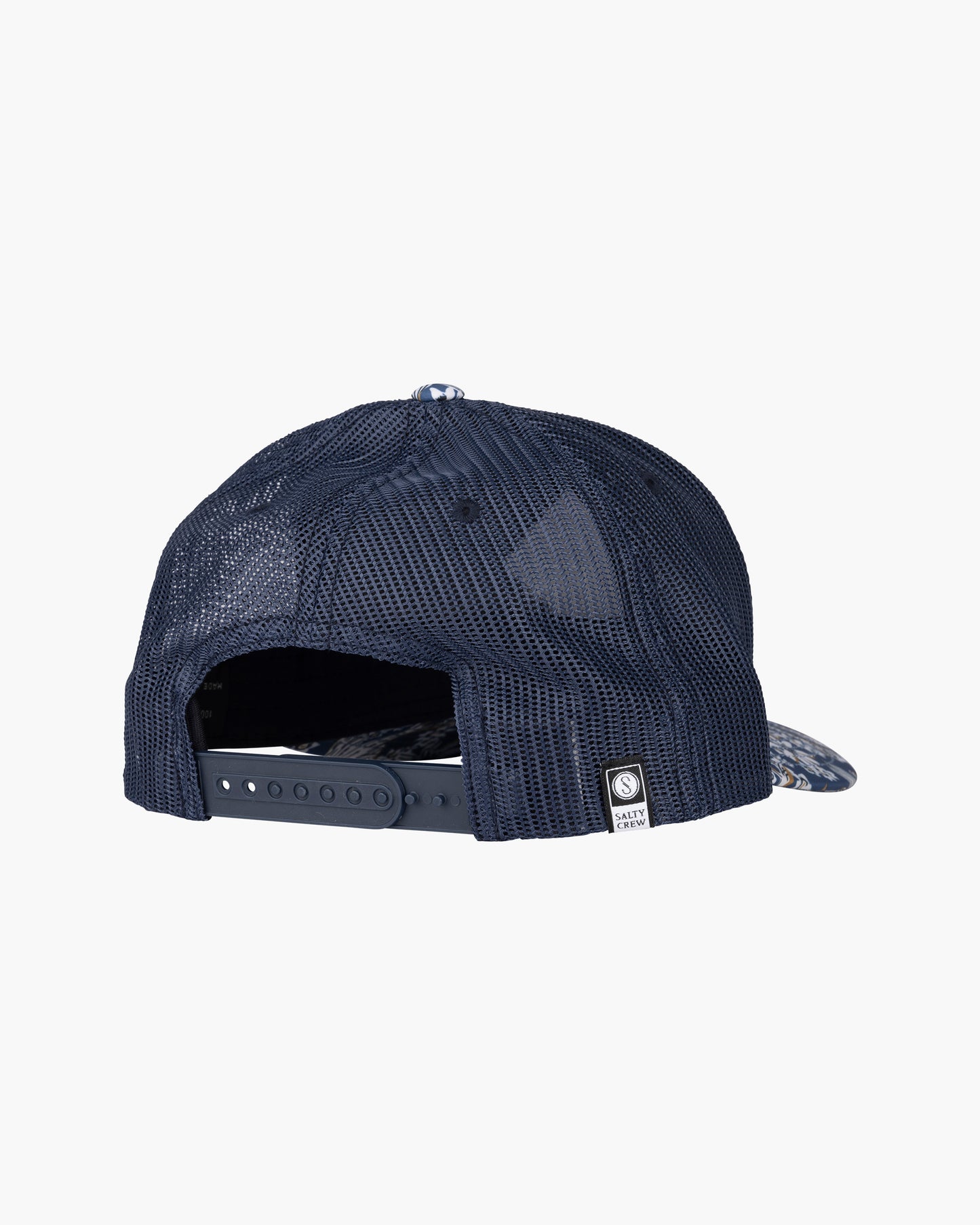 back view of Sealine Blue Steel Retro Trucker