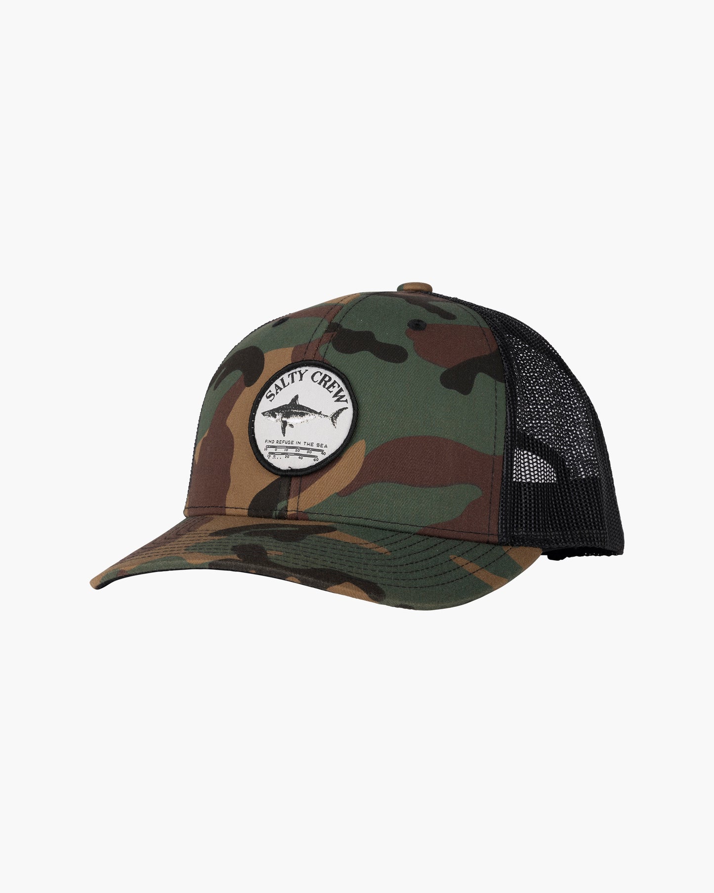 Front of the Bruce Retro Trucker Camo