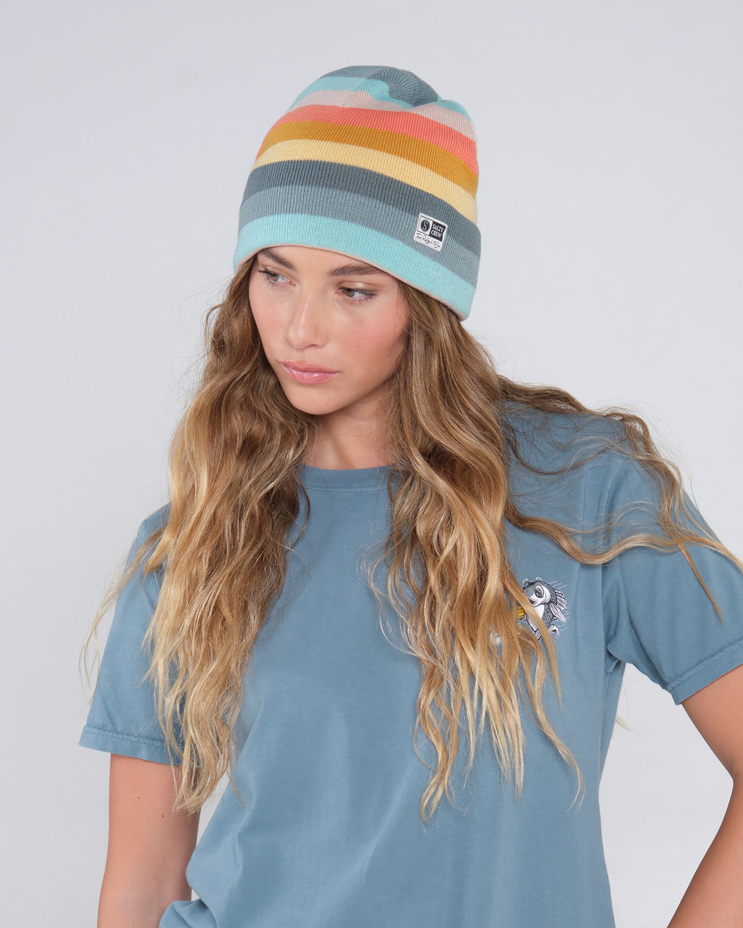 Frits Hot Coral Beanie