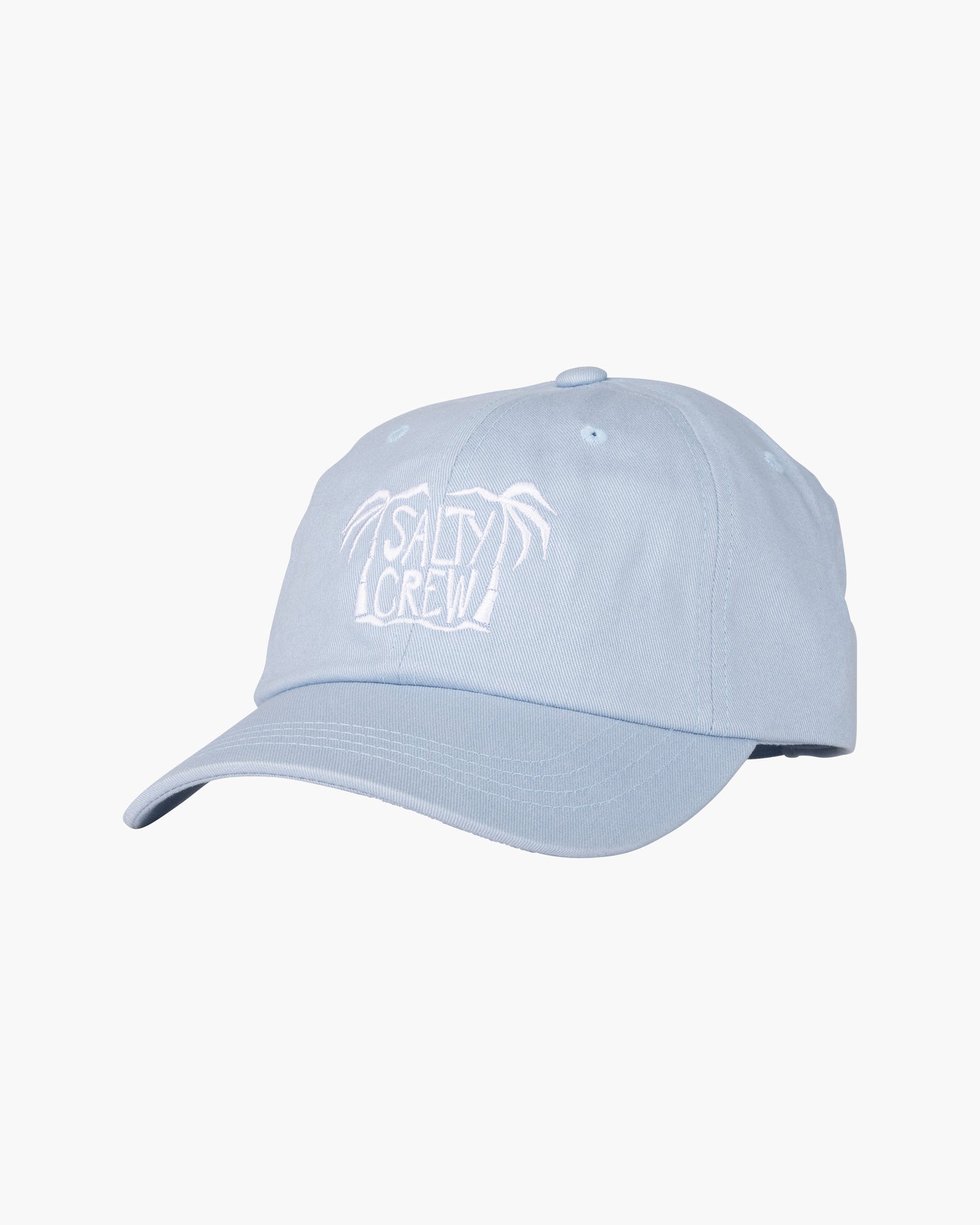 front view of Postcard Sky Blue Dad Hat