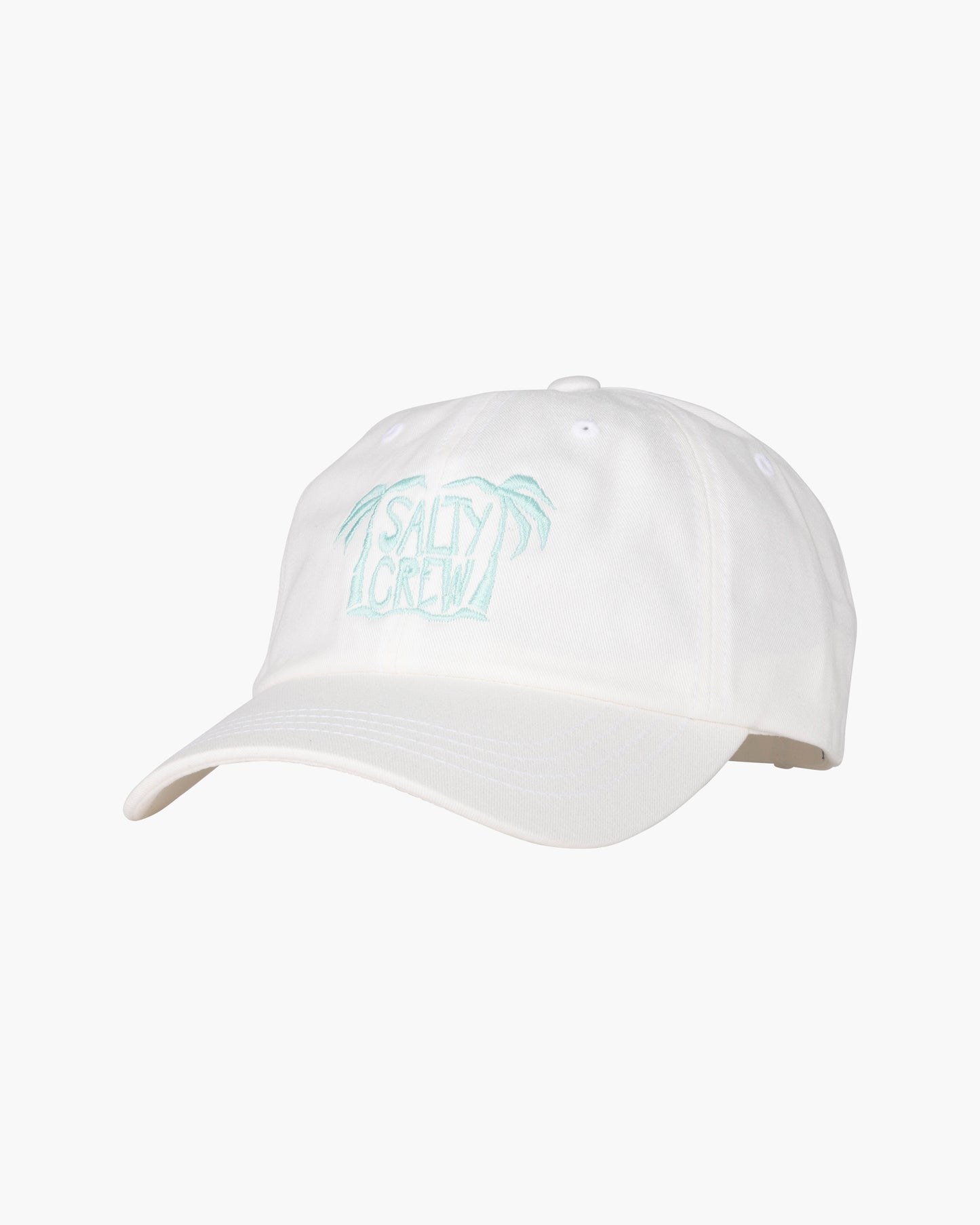 front view of Postcard White Dad Hat