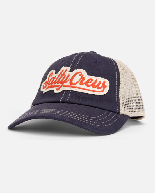 Front view of the Team Salty Dad Hat - Navy.
