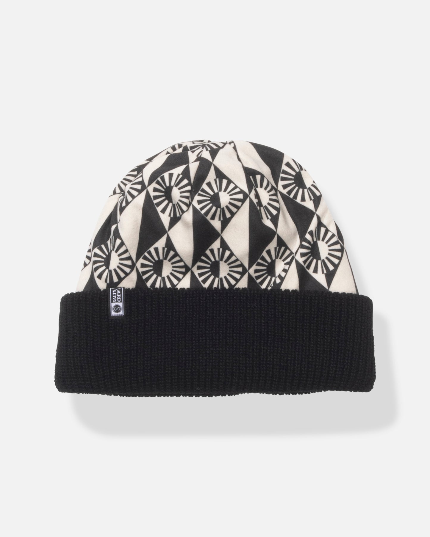 Reversible inside of the Swellter Beanie - Black.
