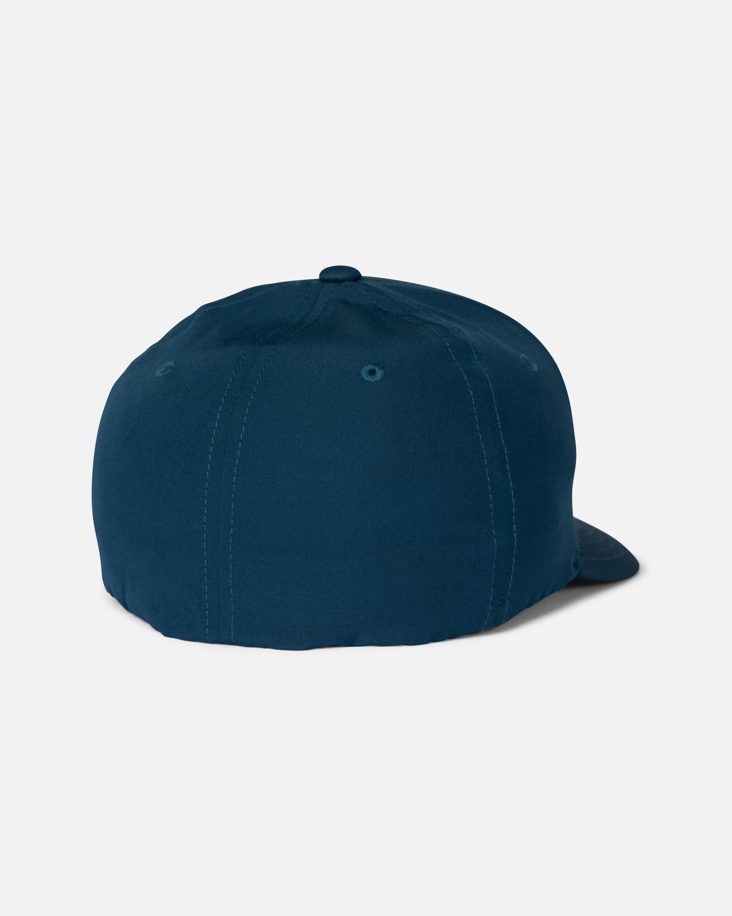 Back view of the Apex Flexfit 6 Panel - Midnight Navy.
