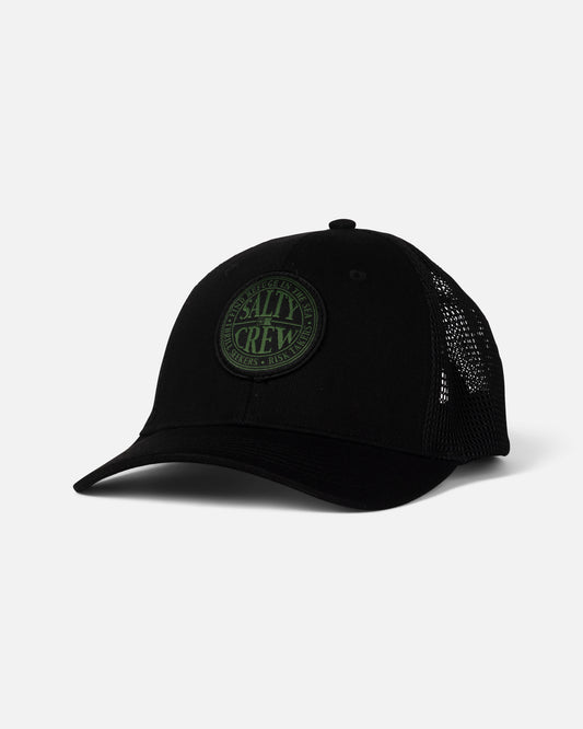 Front view of the Global Trucker - Black.