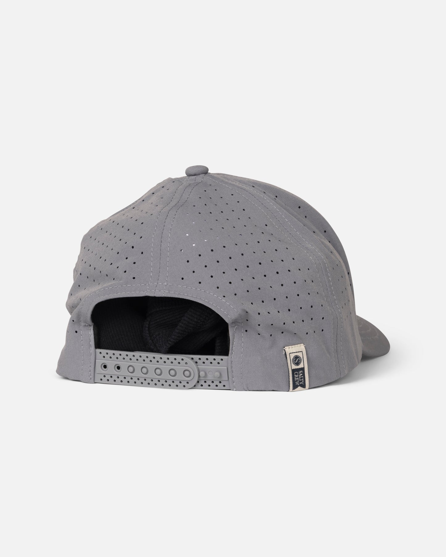 Back view of the Lowdown Snapback - Shark Skin.