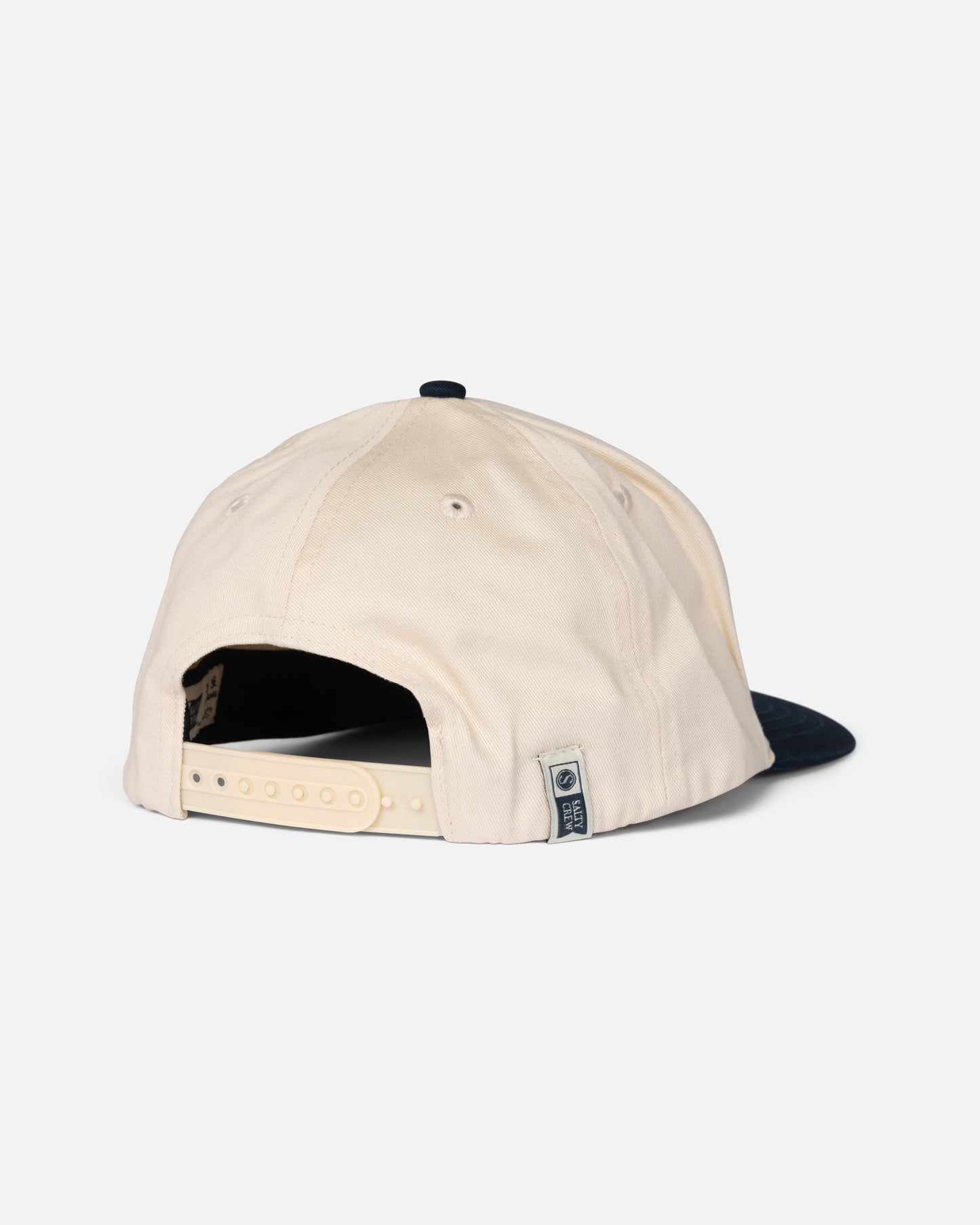 Back view of the Iconic Snapback - Birch Navy.