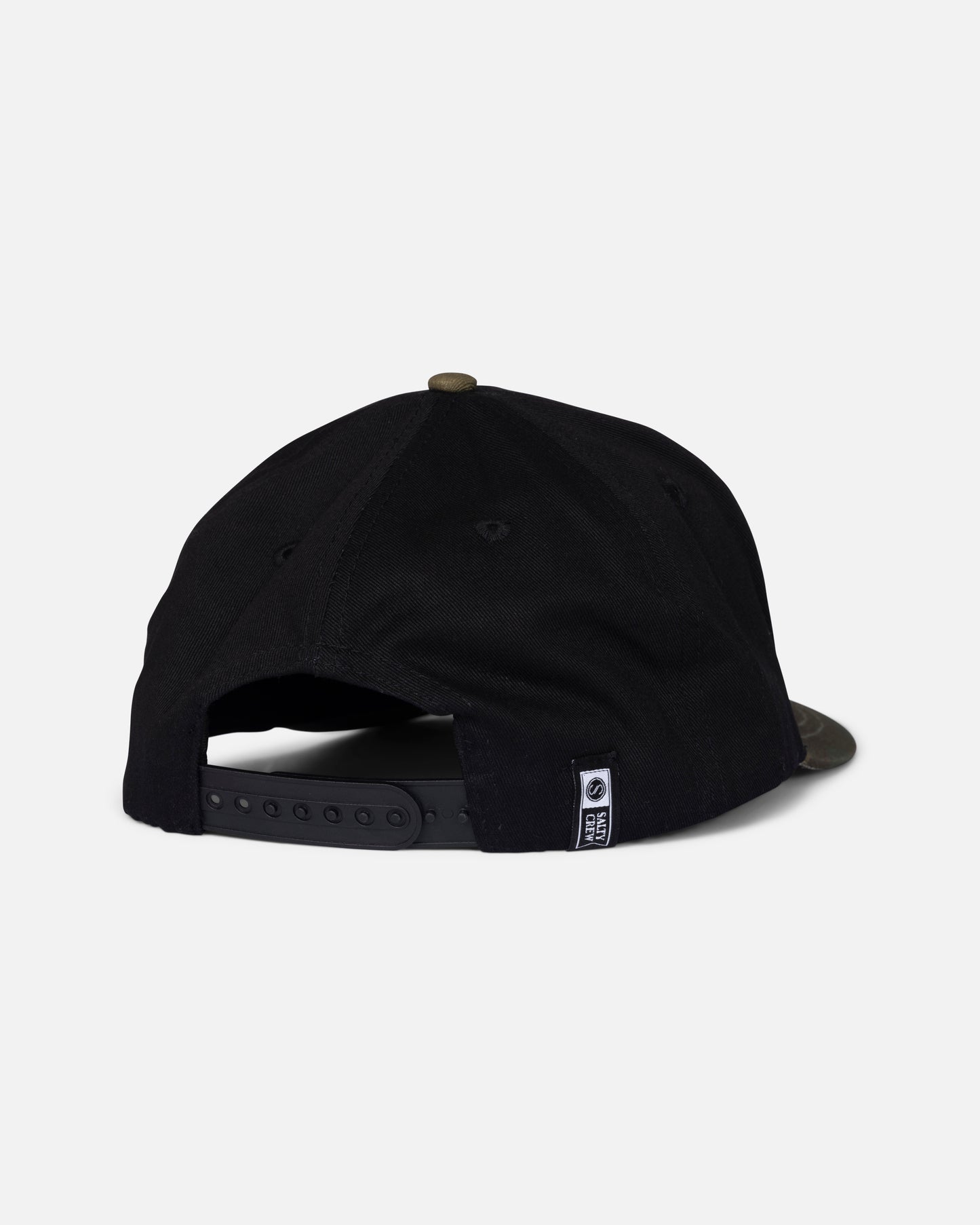 Back view of the Iconic Snapback - Camo.
