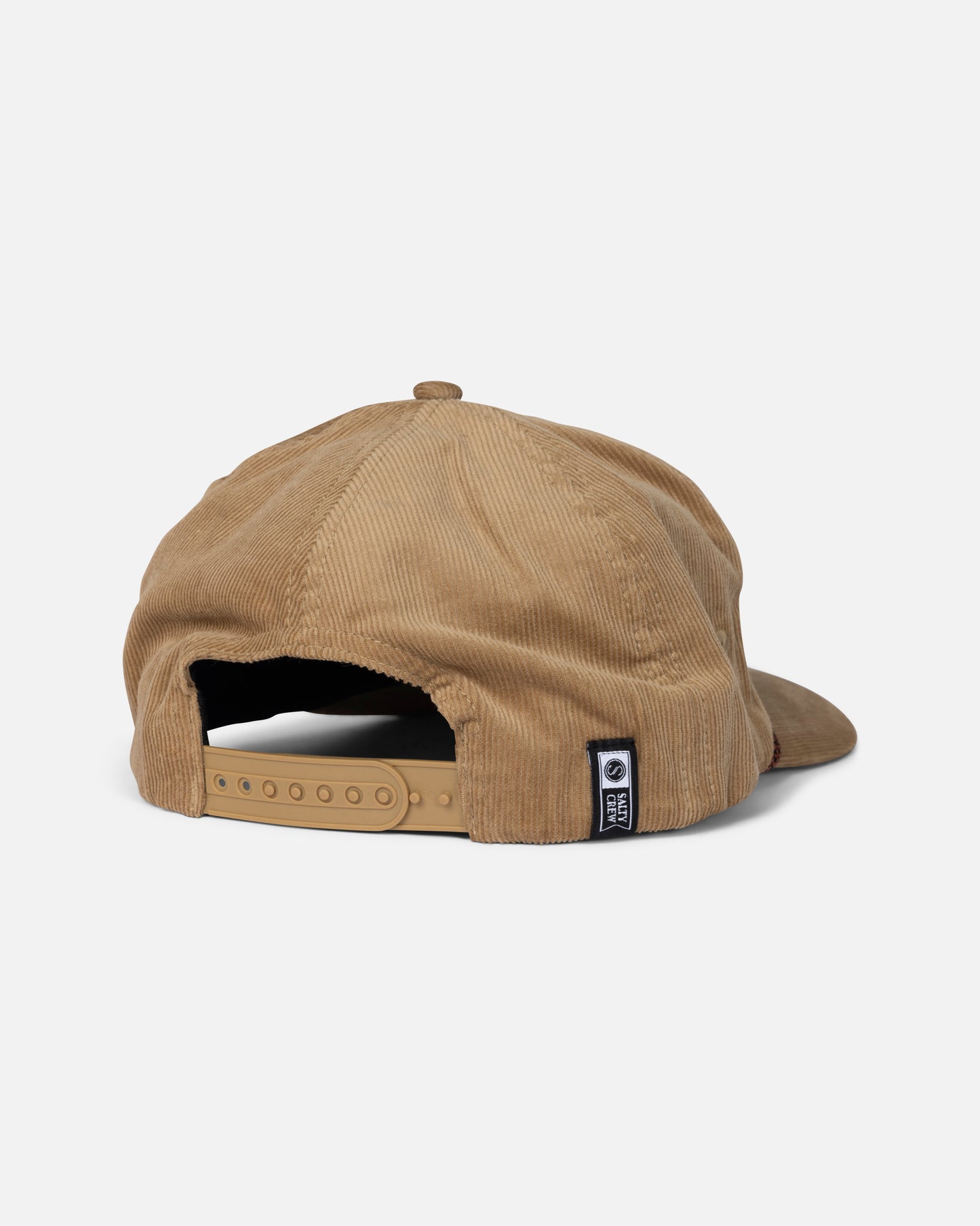 Back view of the Chop Shop Snapback - Khaki.