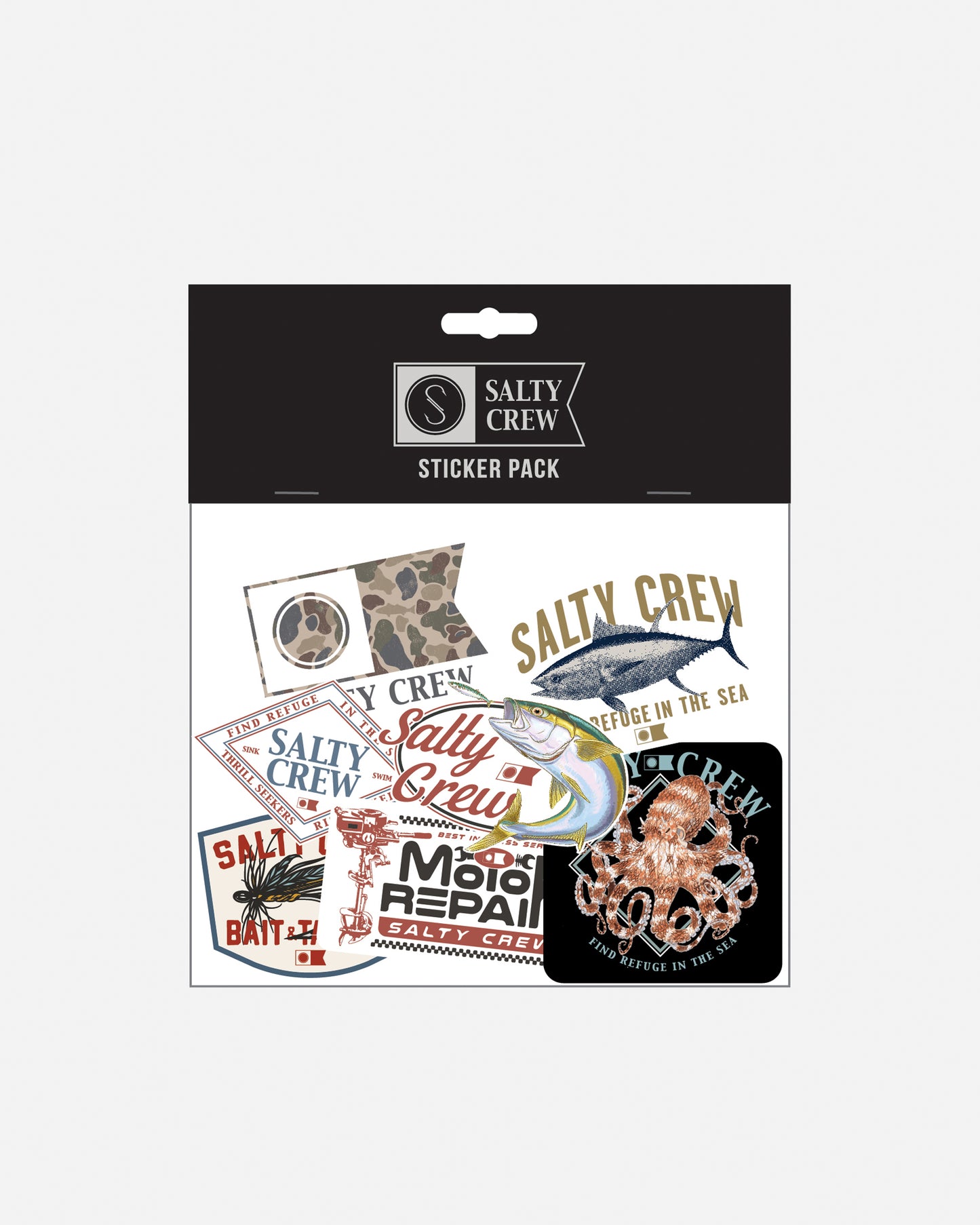 Front view of the S2 26 Sticker Pack - Assorted.