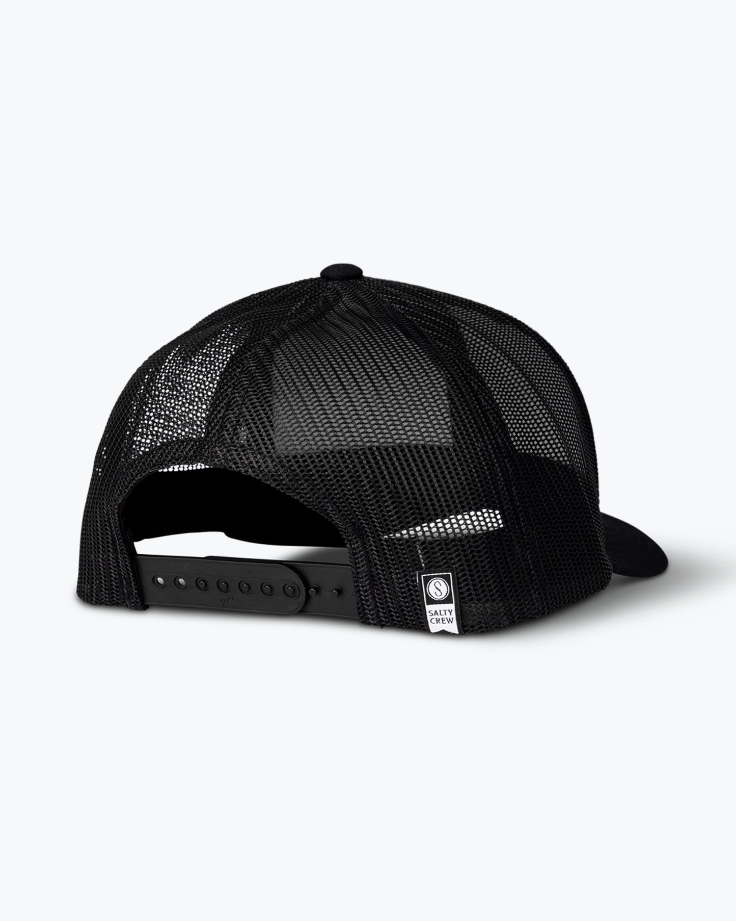 Back of the Freedom Flag Black Retro Trucker