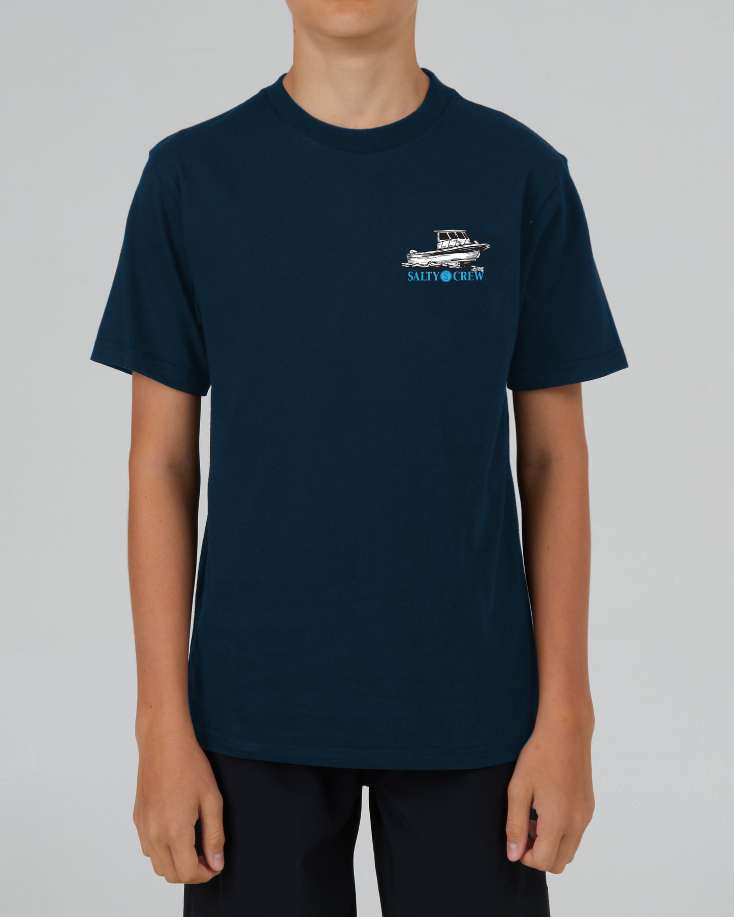 Full Throttle Boys Navy S/S Tee