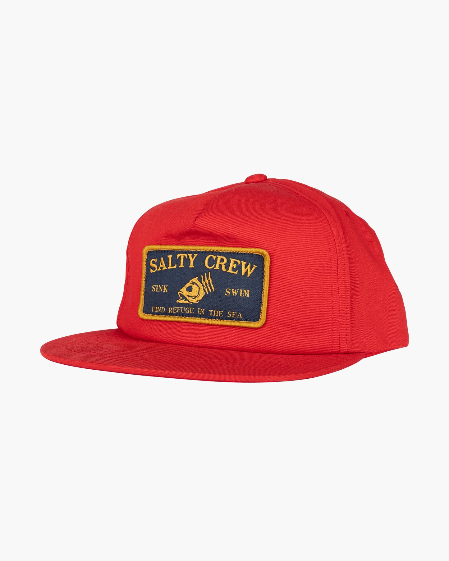 front view of Fish Head Red 5 Panel