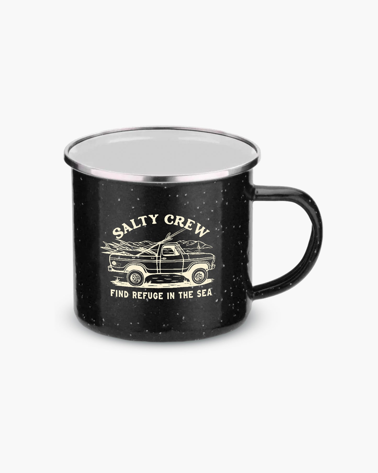 front logo detail of Offroad Camp Mug Black