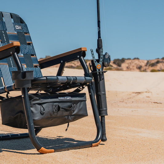 Lifestyle shot of the Parkit x Salty Crew Voyager Accessory Mount.