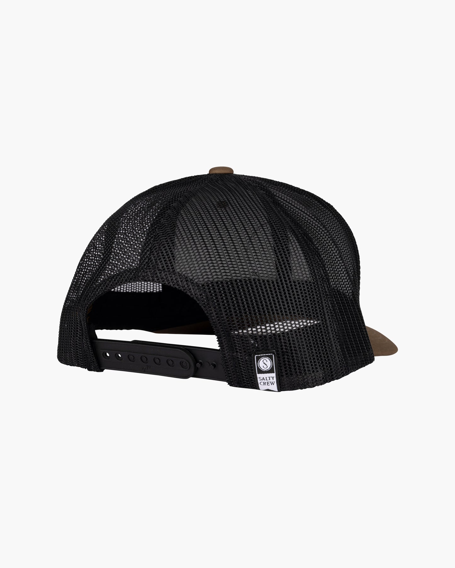 back view of Bottom Dweller Retro Trucker Brown/Black