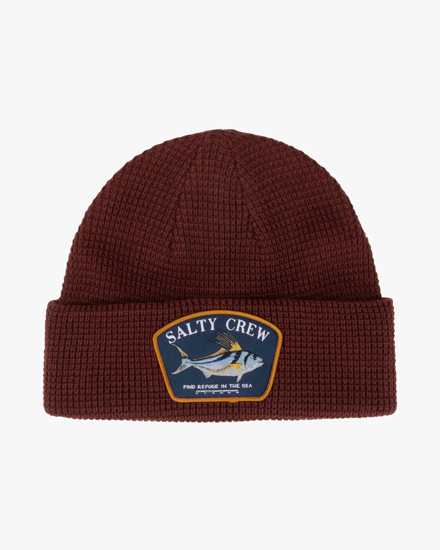Coastal Burgundy Beanie