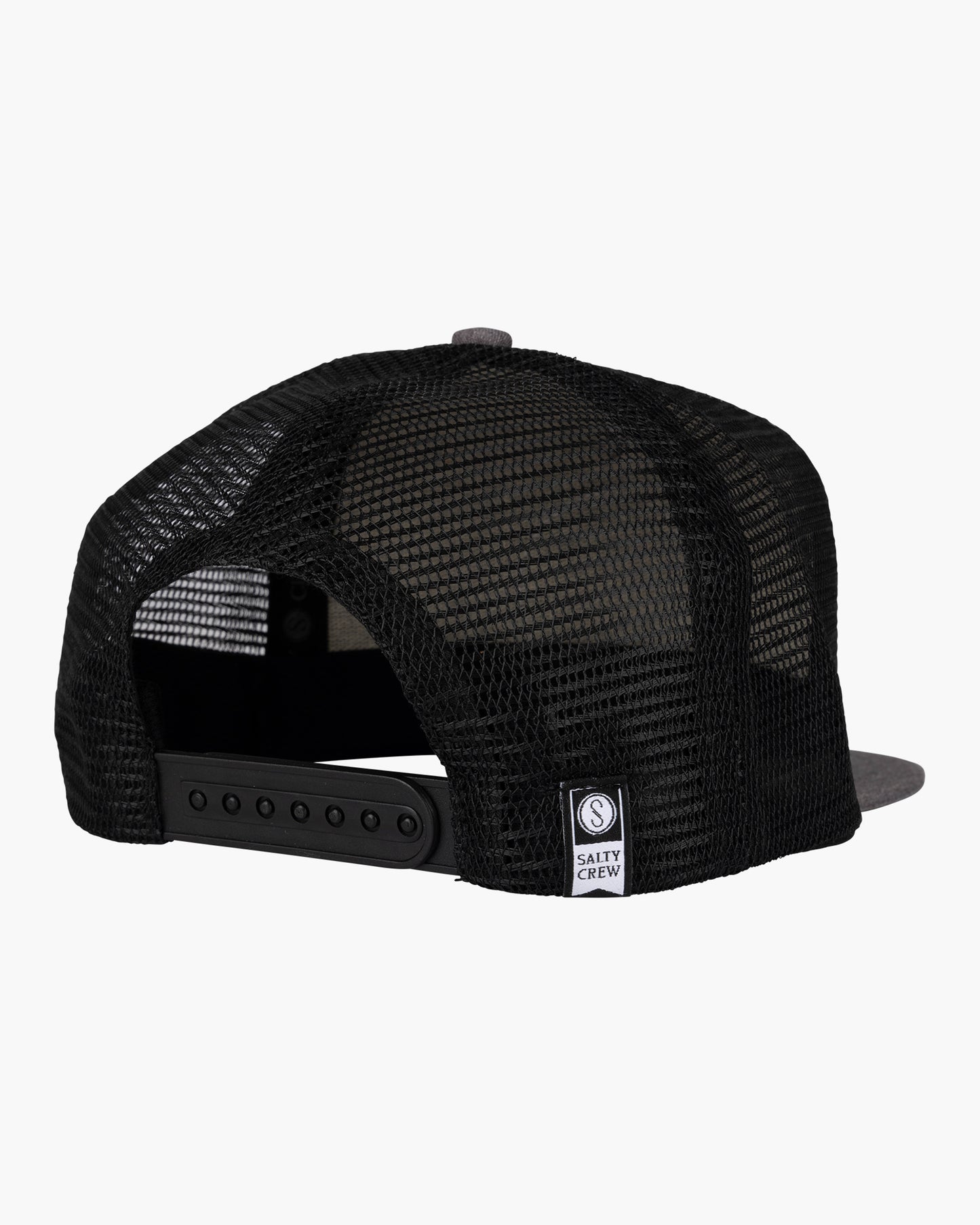 back view of Flip Flop Boys Dark Heather Grey Trucker