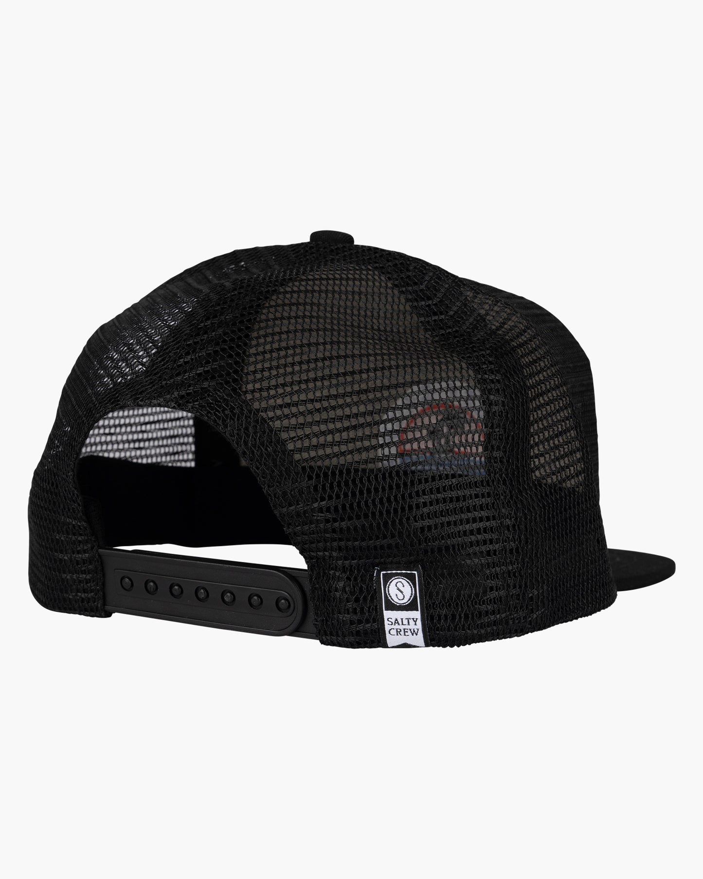 back view of Line Up Black Boys Trucker