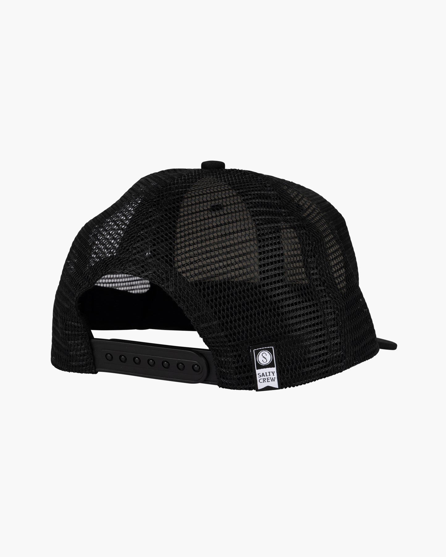 Rooster Boys Black Retro Trucker