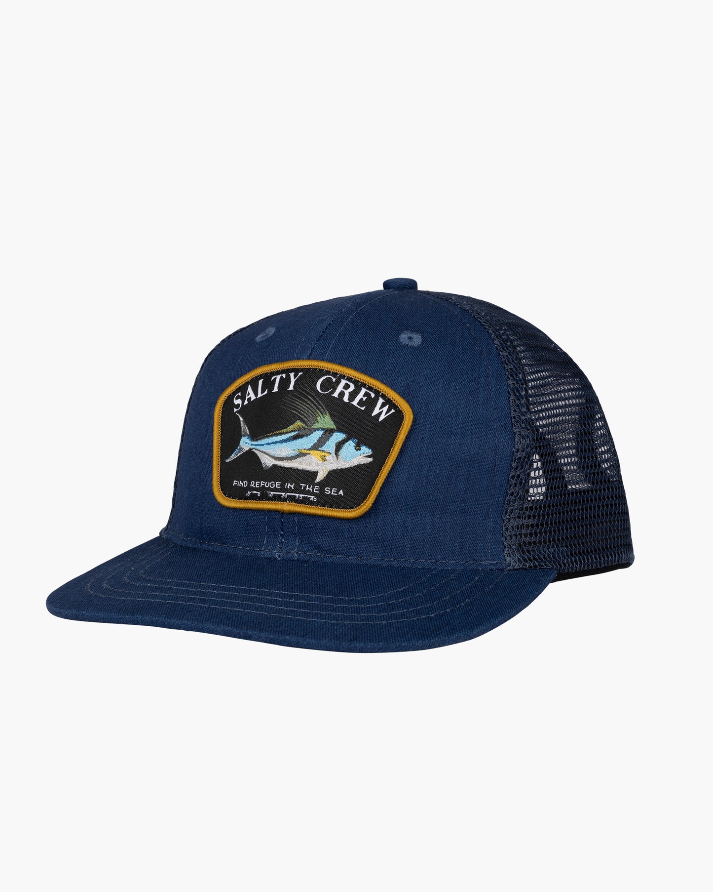 Rooster Boys Navy Heather Retro Trucker