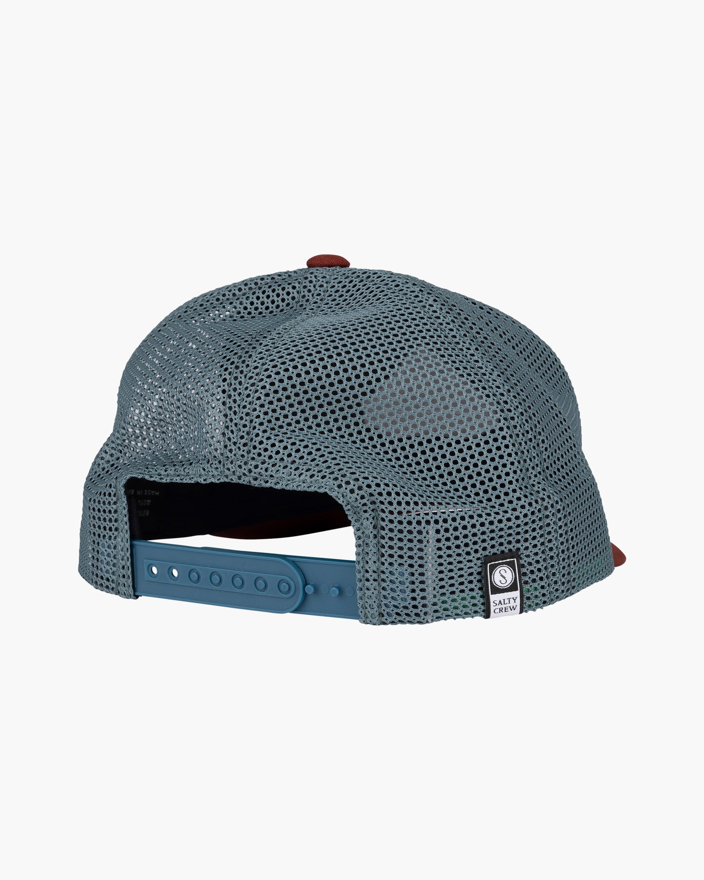 Back of the Twin Tails Crimson Retro Trucker