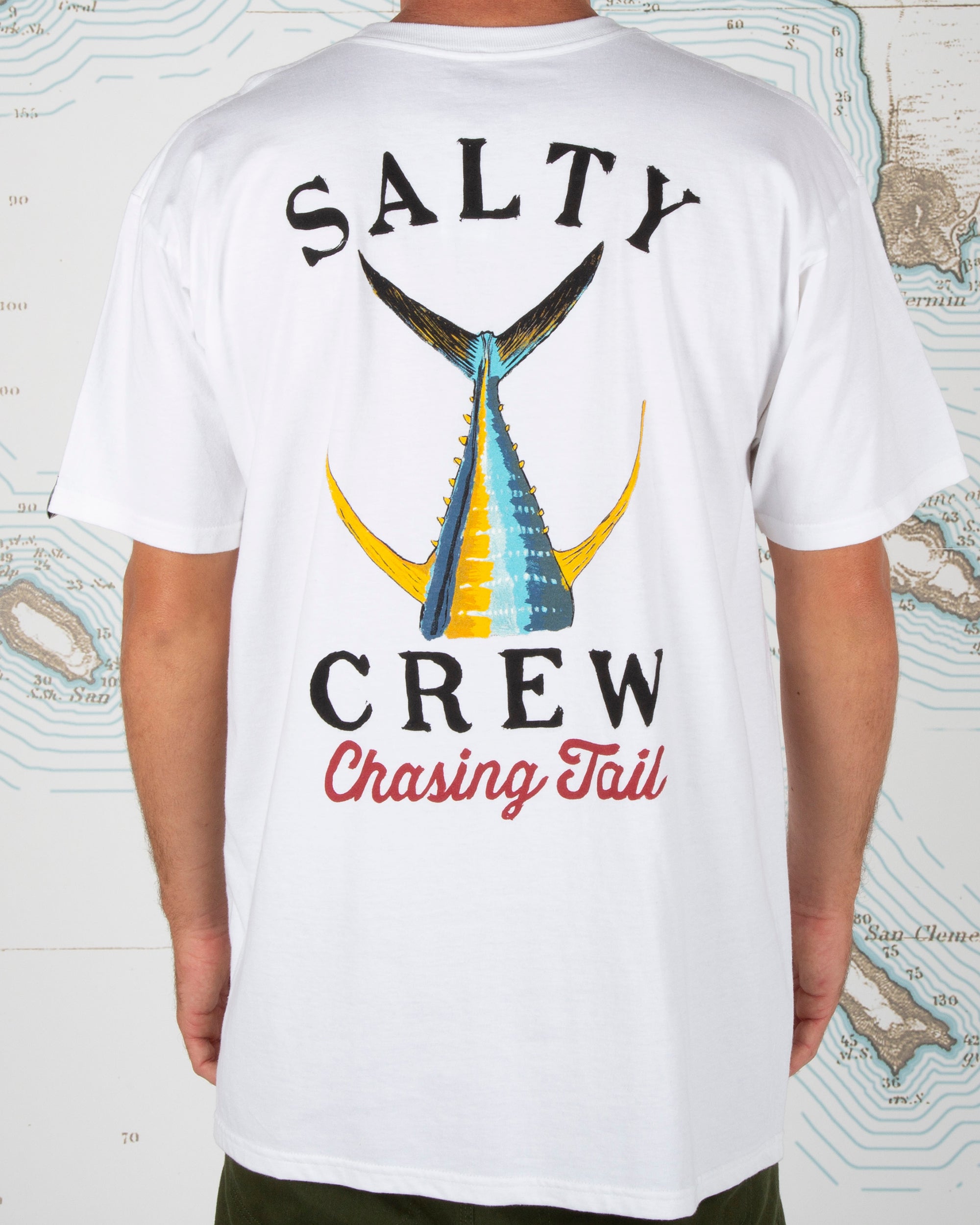 Tailed White S/S Standard Tee