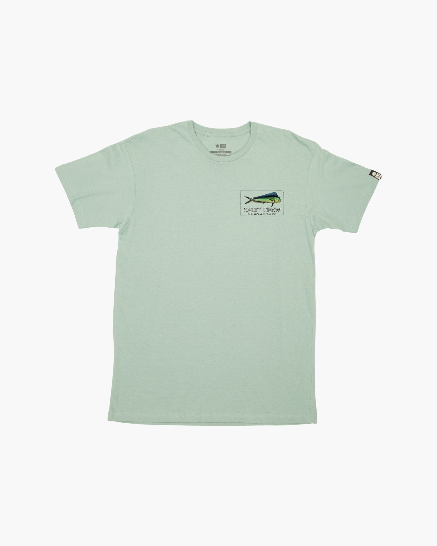 Off body front of El Dorado Sea Foam Premium S/S Tee