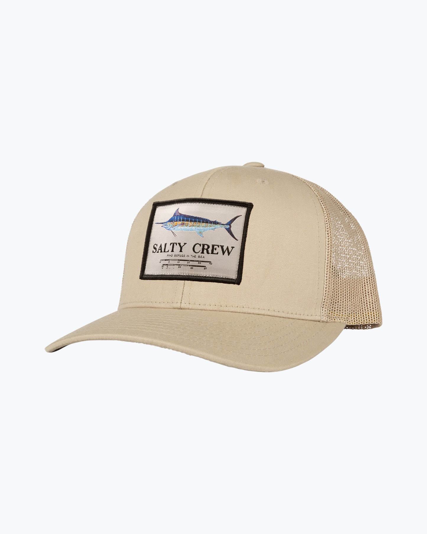 Marlin Mount Khaki Retro Trucker