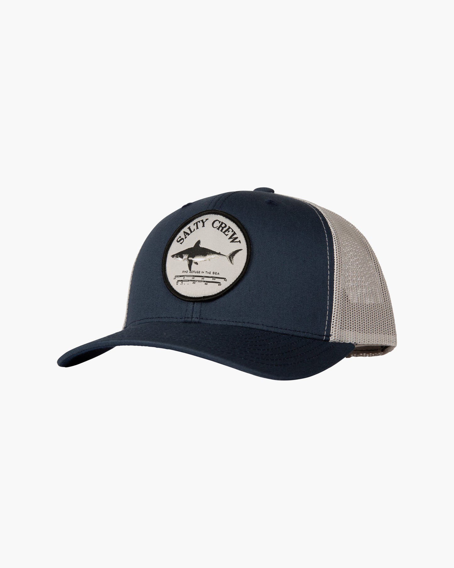 Bruce Navy/Silver Retro Trucker