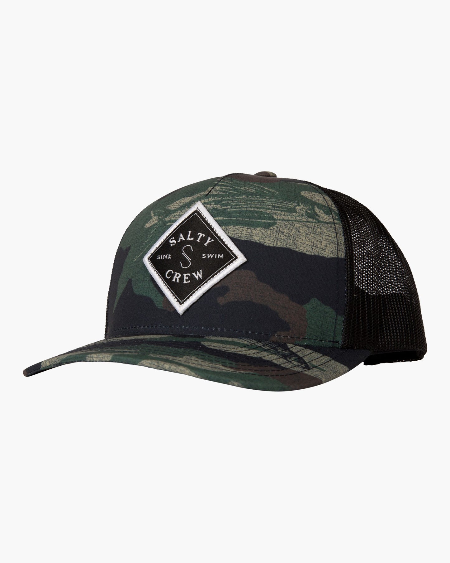 Front of Sealine Camo Retro Trucker