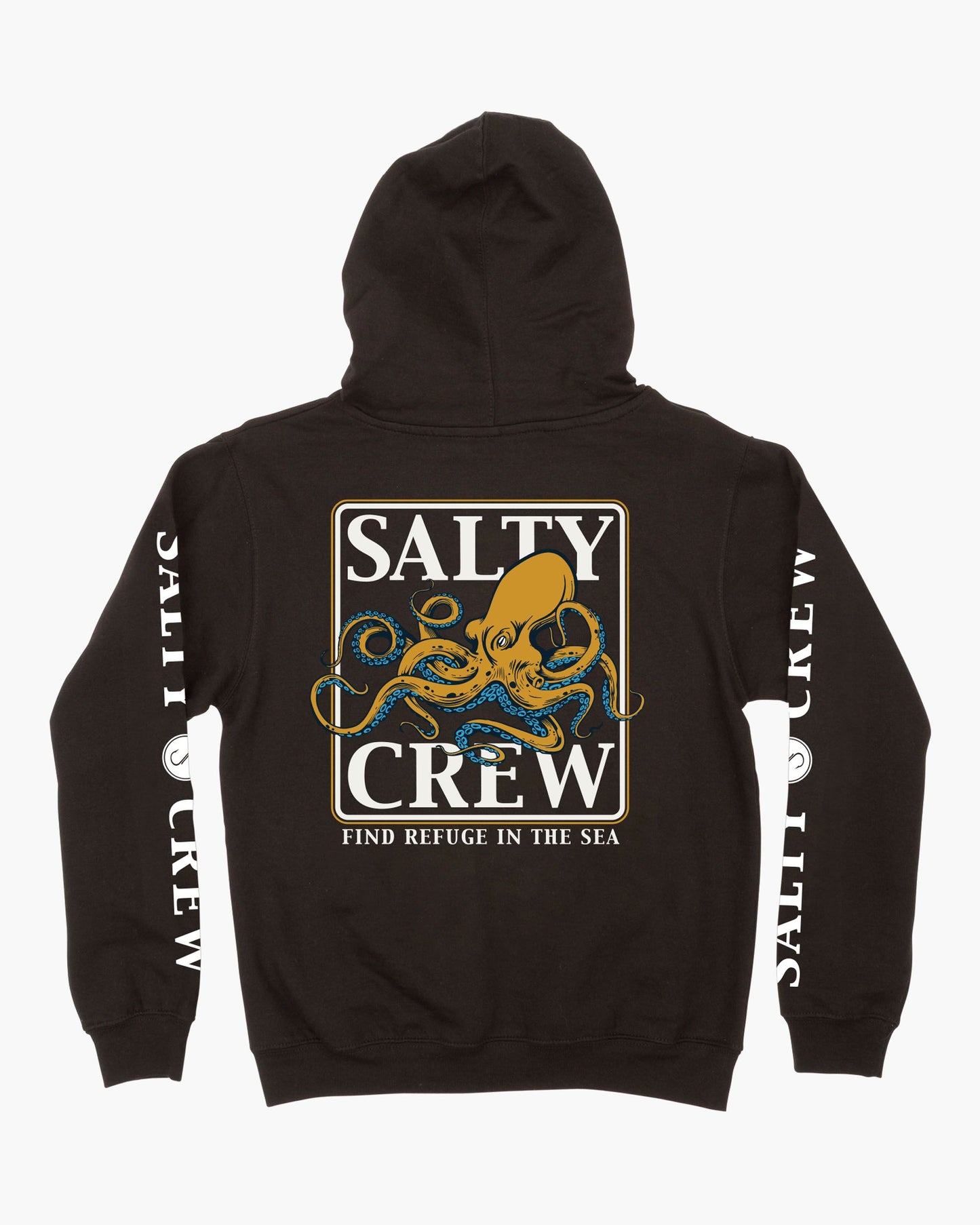 Off body back of INK SLINGER BOYS FLEECE