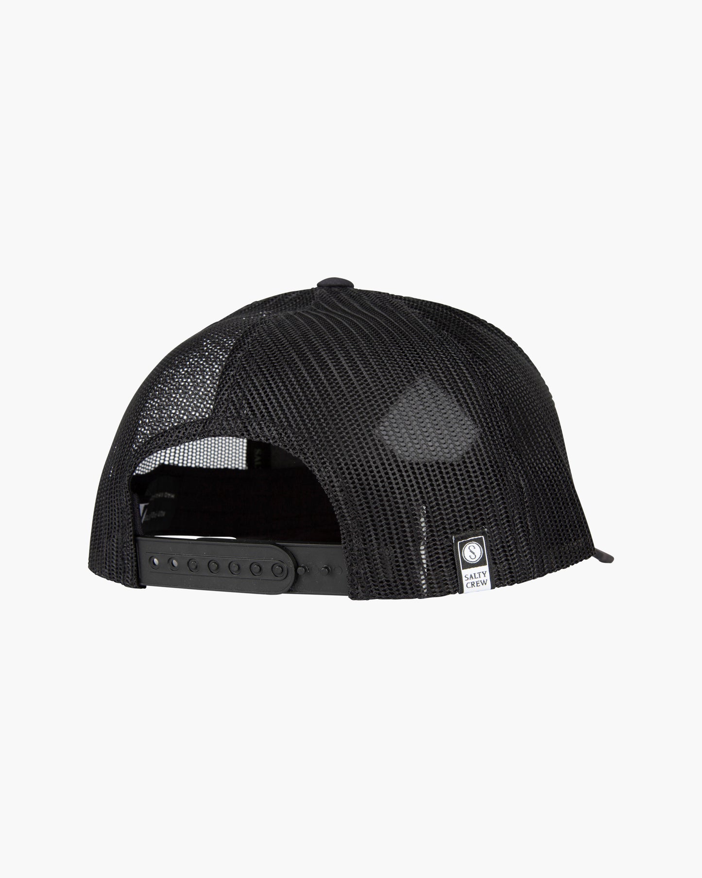 Back of the Sealine Black Camo Retro Trucker