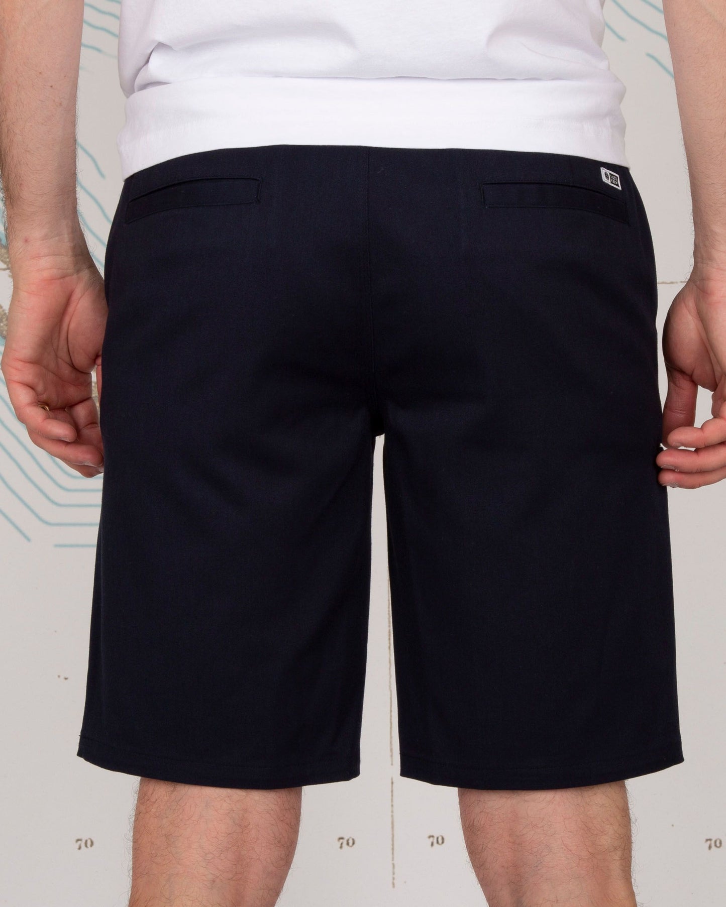 Deckhand Navy Chino Walkshort