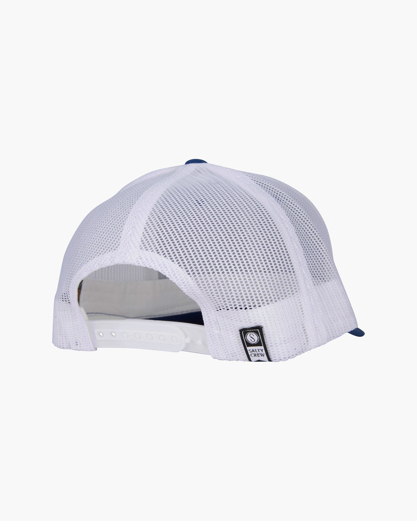 back view of Marina Royal/White Retro Trucker