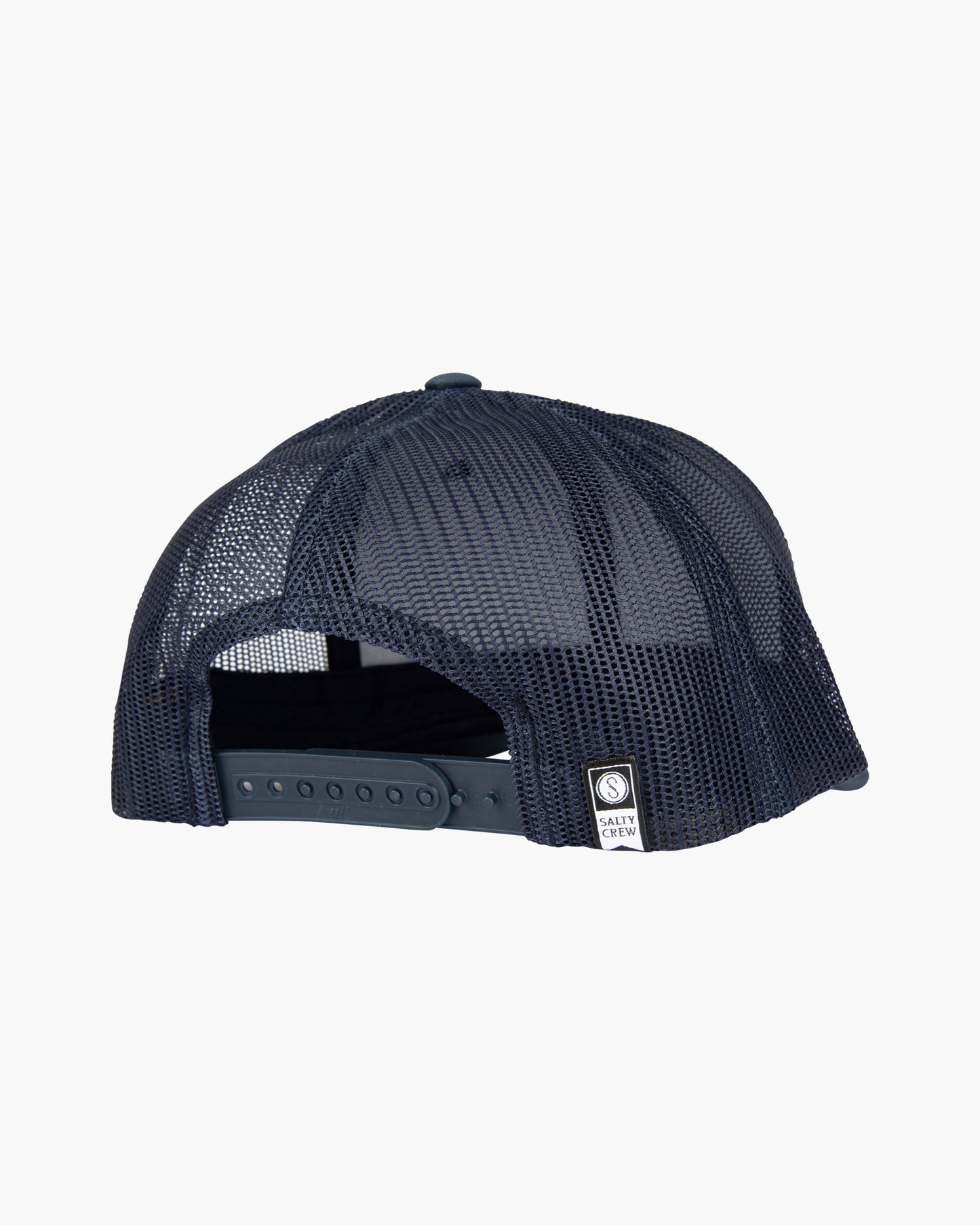 back view of Striper Navy Retro Trucker