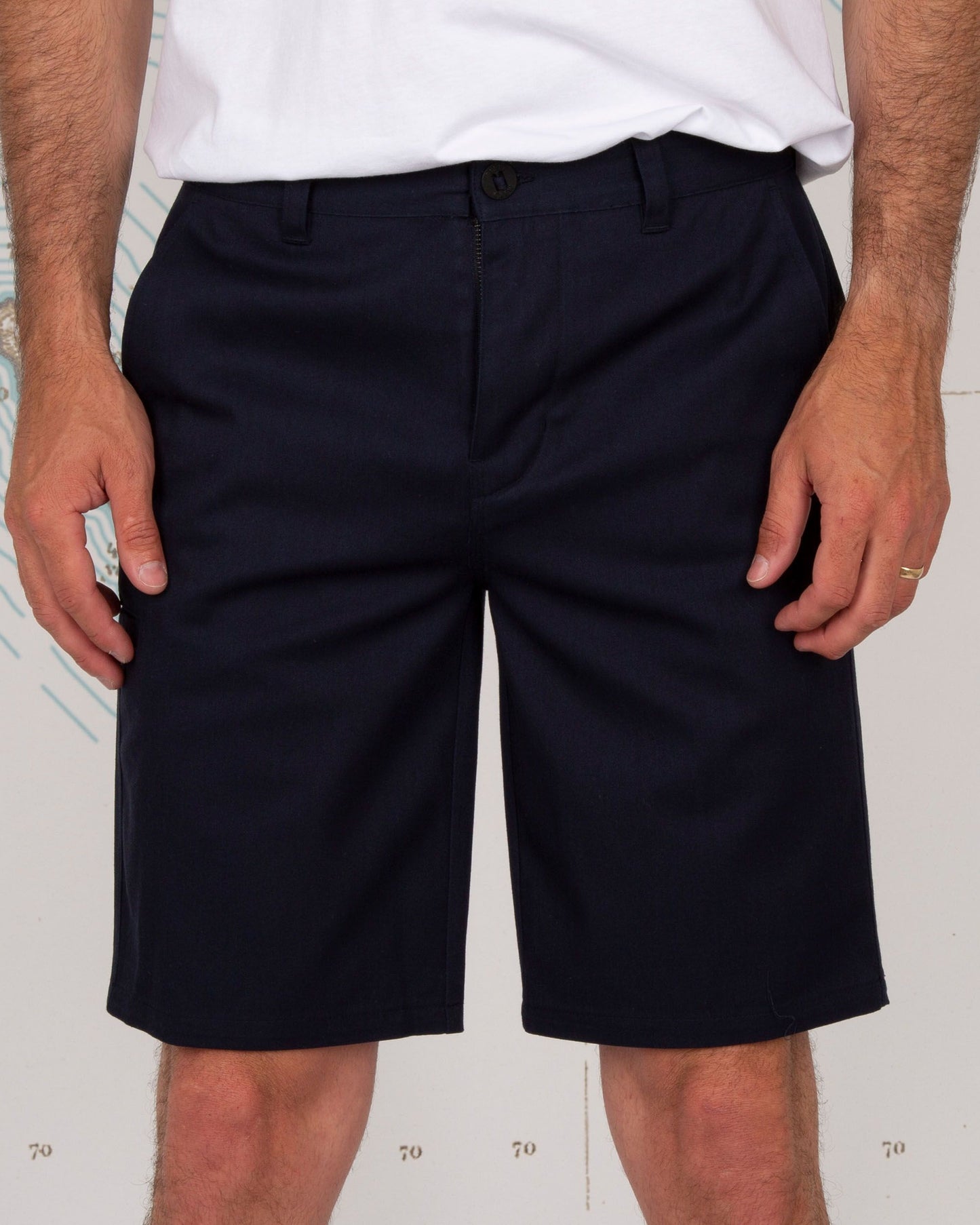 Deckhand Navy Chino Walkshort