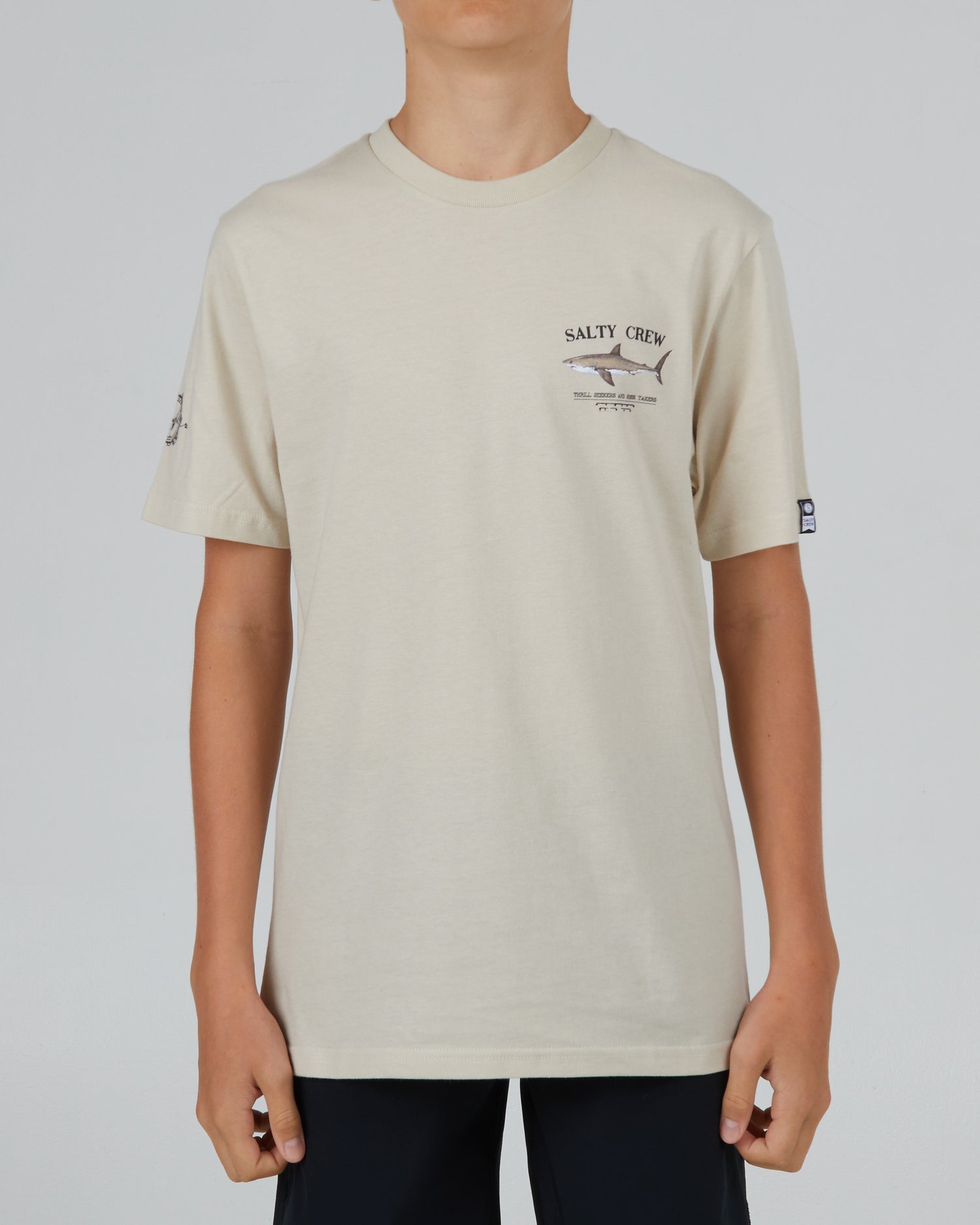 front view of Bruce Boys Bone S/S Tee