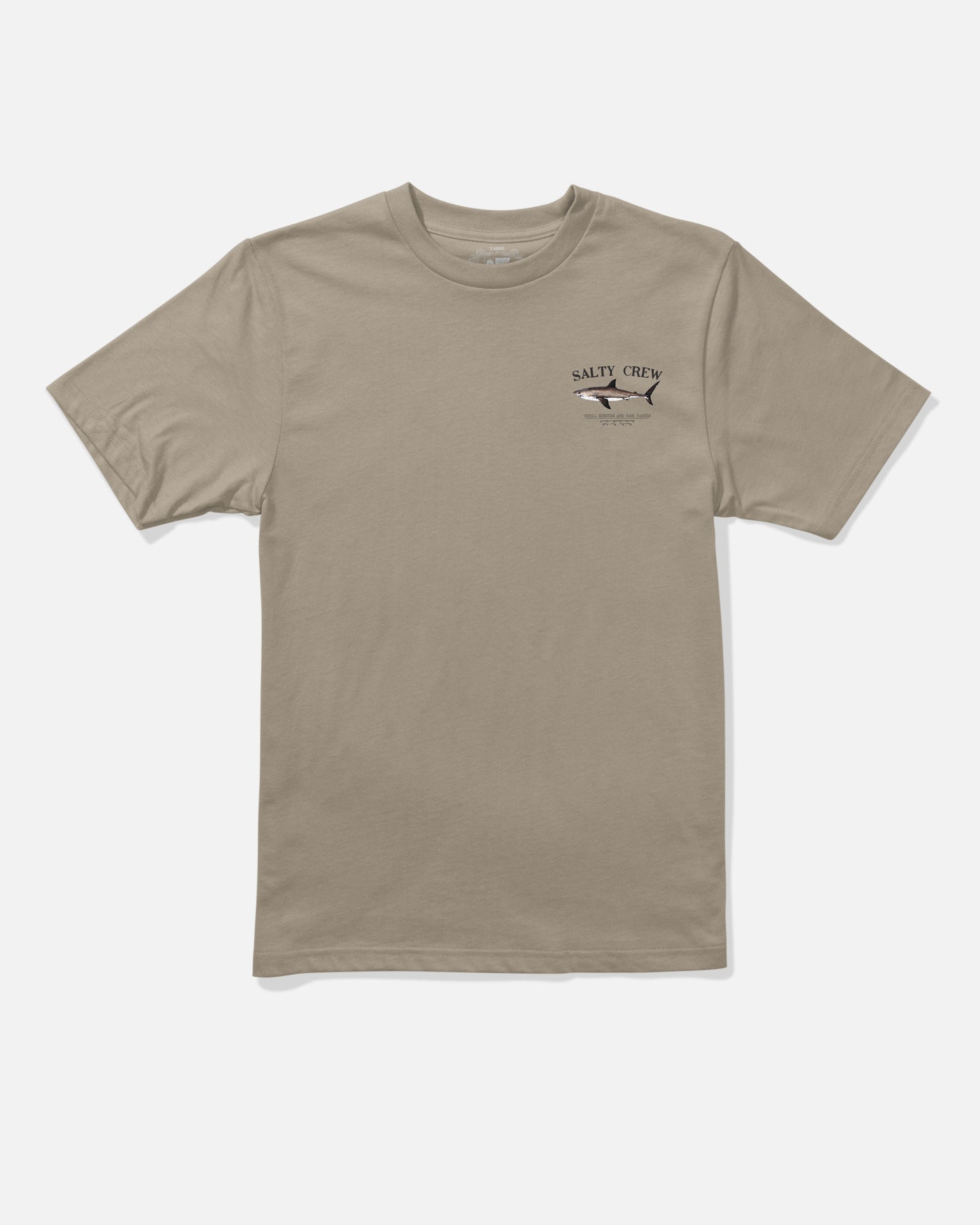 Front view of the Bruce Boys Tee - Twig. 