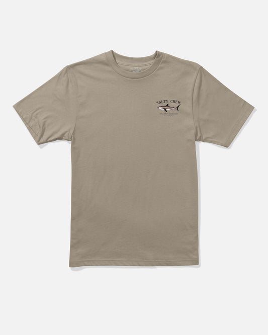 Front view of the Bruce Boys Tee - Twig. 