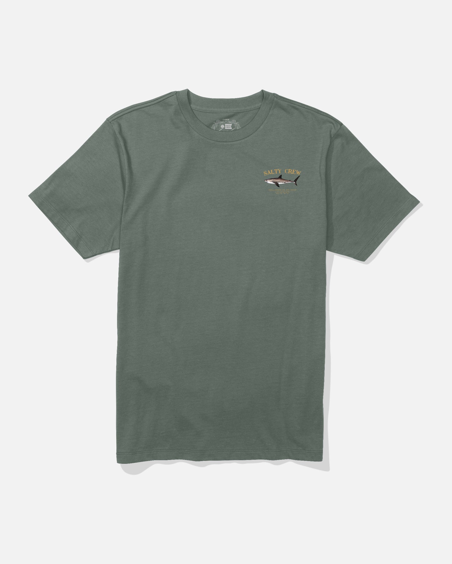 Front view of the Bruce Tee - Laurel Wreath. 