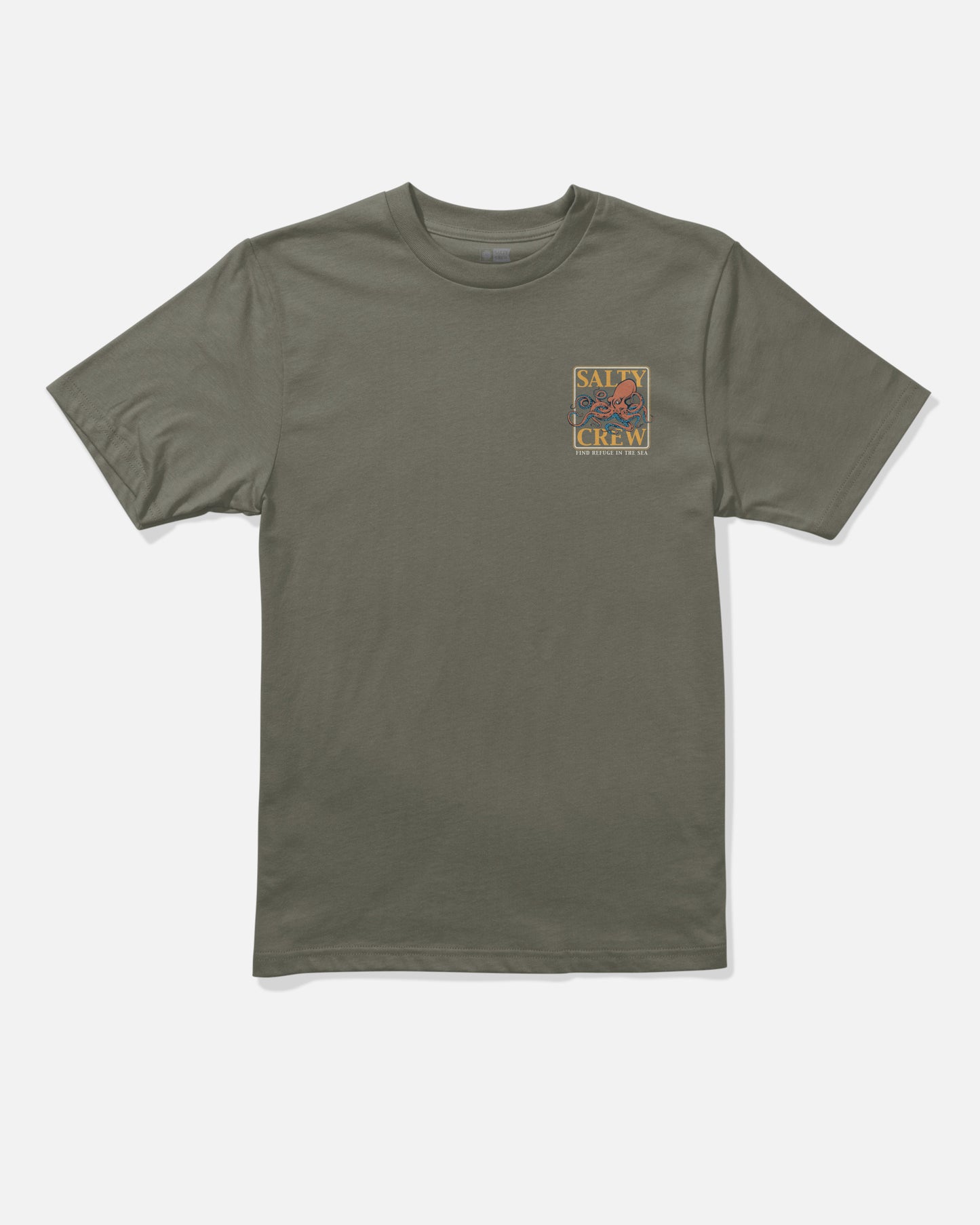 Ink Slinger Boys Tee - Dusty Olive