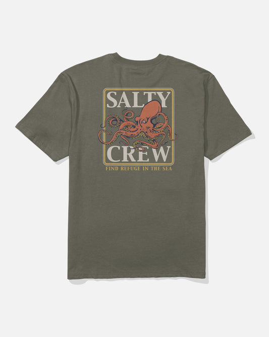 Ink Slinger Classic Tee - Dusty Olive