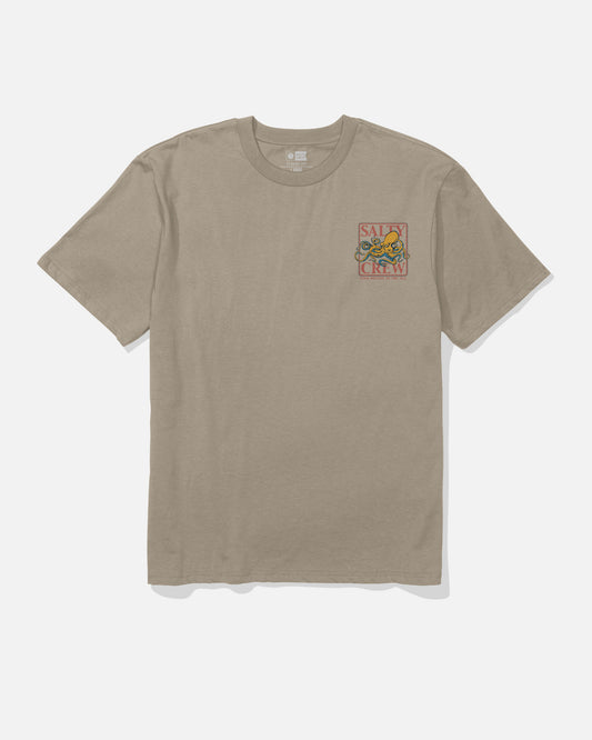 Front view of the Ink Slinger Classic Tee - Twig. 
