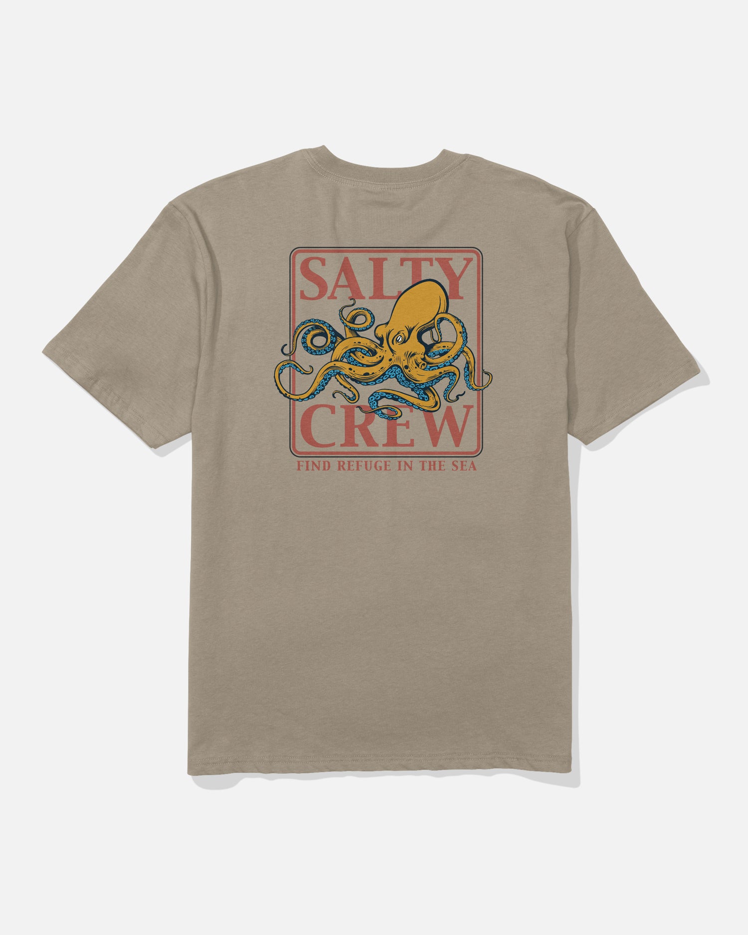 Back view of the Ink Slinger Classic Tee - Twig. 